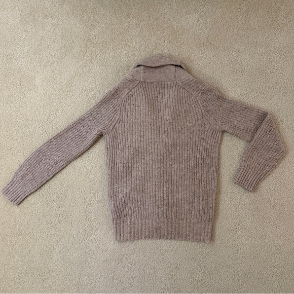 J. Crew Taupe Button-Up Wool Blend Cardigan - Picture 10 of 10